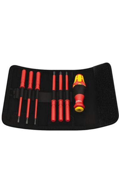 Wera Kraftform VDE Kompakt Screwdriver Set of 7 Interchange - 003470
