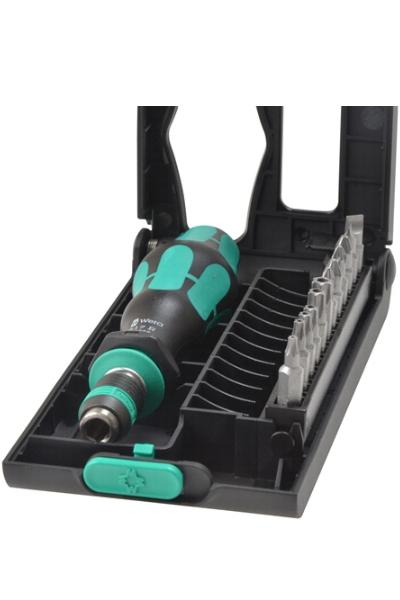 Wera Kompakt 50 Screwdriver Bit-Holding Kit of 14 Case - 056656