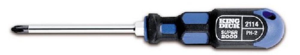 King Dick Super 2000 Philips hex Screwdriver 4.5 x 80mm 21140