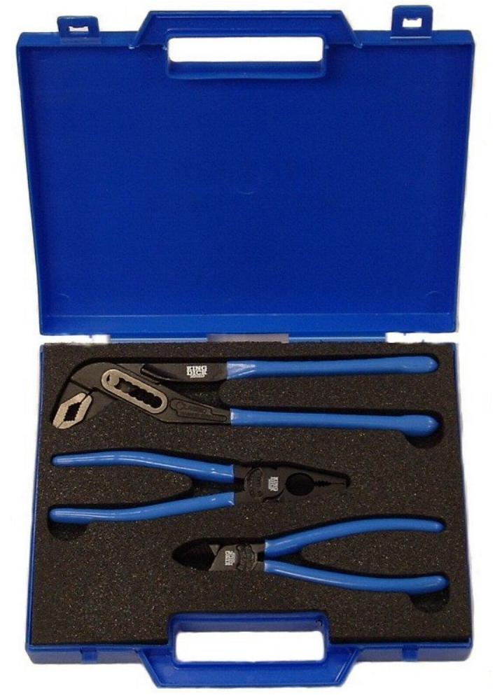 King Dick 3 Piece Industrial Plier Set - KDPS 103