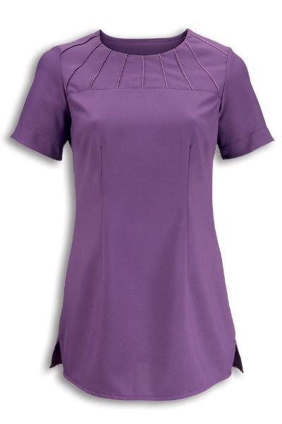 Beauty Salon Tunic With Satin Trim NF32