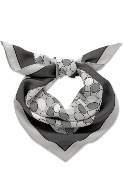 Monochrome Ovals Scarf - NF992