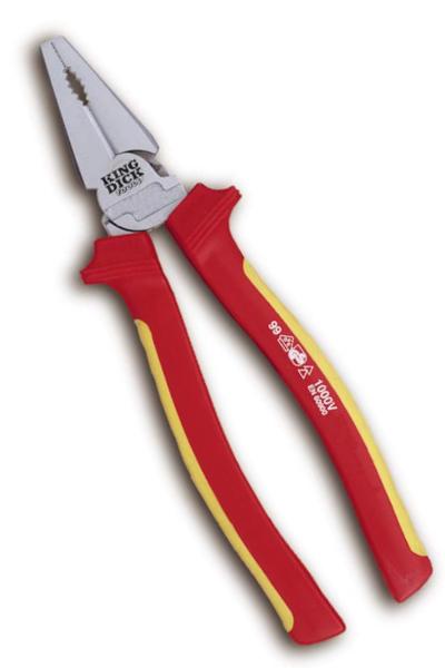 King Dick VDE Combination Pliers - KDP180V/205V